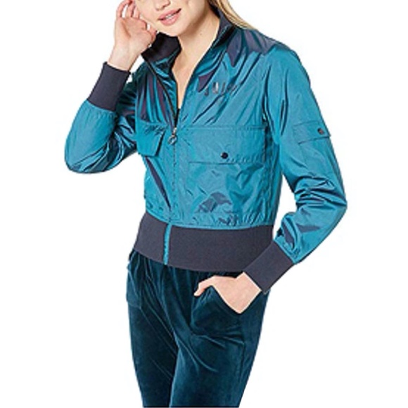 Juicy Couture Iridescent Bomber Jacket - Picture 1 of 5